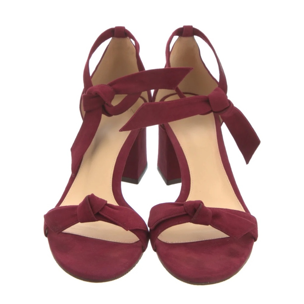 Alexandre Birman Suede Sandals Women's Size: 9 | IT 39 Red